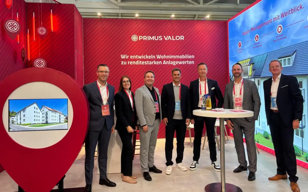 Primus Valor EXPO REAL 2025 - Gruppenbild