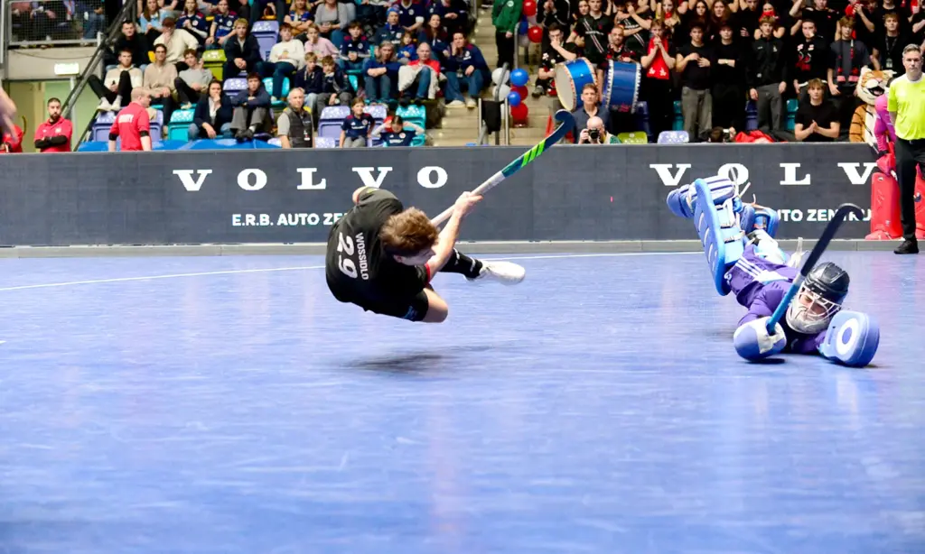 Spektakuläre Spielzüge, TSV Mannheim Hockey beim FINAL4 Event in Frankfurt