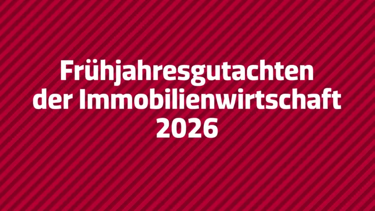 Visual mit Typo: Frührahresgutachten der Immobilienwirtschaft 2026