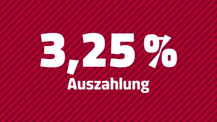 Visual: 3,25% Auszahlung im ICD 14 R+